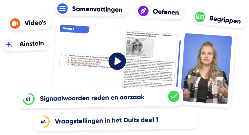 Voorbeeld van examentraining Duits vmbo. Optimaal Duits oefenen op vmbo.