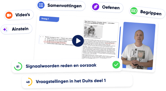 Voorbeeld van examentraining Duits vwo. Optimaal Duits oefenen op vwo.